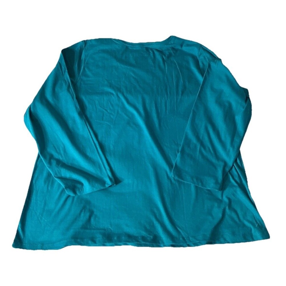 Miami Dolphins Shirt 3X Fanatics NFL Team Apparel Teal Long Sleeve Tee - Picture 9 of 9